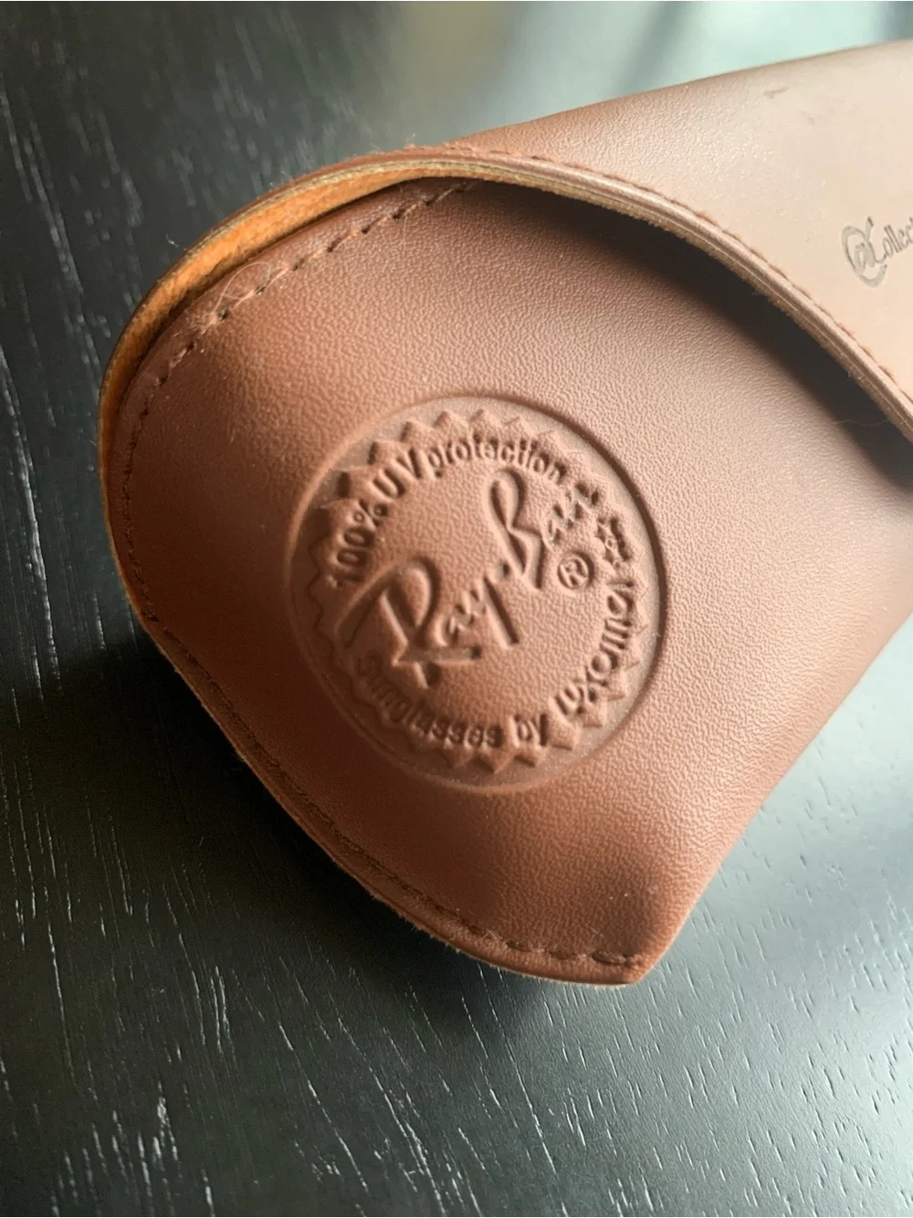 Ray-Ban Brown Leatherette Sunglasses Case